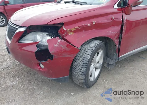 2010 Lexus Rx 350 из США, поврежденный, VIN 2T2BK1BA6AC067607